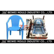 Injection Custom Rattan Imitation Plastic Chair Mould with Arm